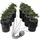 Vevor DWC Hydroponics Grow System, Hydroponisches Anbausystem, Deep Water Culture 5-Gallonen 8 Eimer, DWC-System mit Luftpumpe, Luftsteinen und Wasserstandsanzeige für Blattgemüse