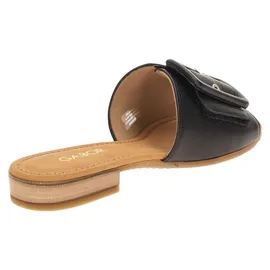 Gabor 82.791 elegante Damen Pantoletten schwarz NEU - Schwarz - 41