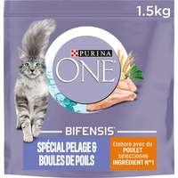 Purina One Kroketten für Katzen, Merkmal des Tieres wählbar, 1,5 kg – 6 Packungen (9 kg)