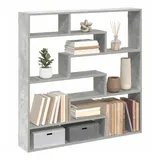 vidaXL Würfelregal 7 Fächer 1-tlg. Betongrau