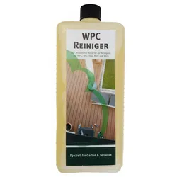 WPC und BPC Reiniger - 1 l Konzentrat mit pflanzlichen Tensiden, biologisch abbaubar, ergiebig für 200-300 m¬≤, für Terrassendielen & Sichtschutzzäune