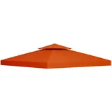 Ersatzdach Rot 300x300 cm Polyester für Pavillon SONNENH
