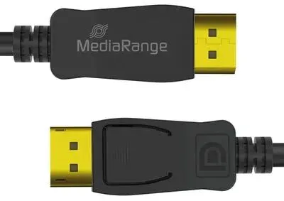 MediaRange MRCS248 DisplayPort-Kabel 2 m Schwarz