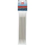 Prym Strumpfstricknadeln, plastik, Grau, 20 cm x 9 mm, 5 Count