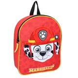 Paw Patrol - Rucksack "Furry Friends", Marshall 32cm - Rot