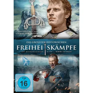Die größten historischen Freiheitskämpfe [3 DVDs] | Zustand: Neu & original versiegelt