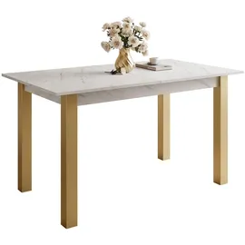 lookway Arton Gold 140 x 77 x 80 cm weiß