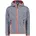 Kapuzenfleece Grau 92