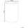 Beliani Blumentopf grau Betonoptik rund 36x36cm mit Loch In- & Outdoor Eucommia