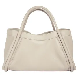 Cluty 2 in 1 Henkeltasche Leder Beige