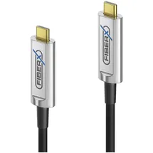 FIBERX Serie - USB 3.2 Gen 1 Aktives Glasfaser Kabel USB-C 10.0m
