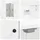 vidaXL Dartboard Schrank