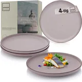 sänger Speiseteller Bombay 4er Set lila