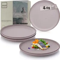 sänger Speiseteller Bombay 4er Set lila