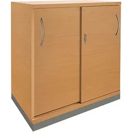 FM Helmets fm Schiebetürenschrank Sidney, 4260267327838 buche 1 Fachboden 80,0 x 44,2 x 78,1 cm