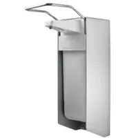 Temdex Desinfektionsmittelspender 1000ml Edelstahlpumpe mit kurzem Armhebel