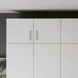 Forte ECONOBOX Schrankaufsatz 177,5 x 38,1 x 54,2 cm Weiß