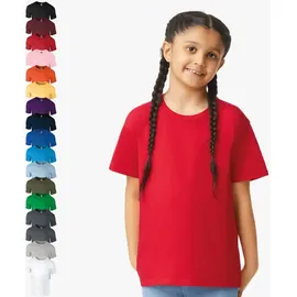Gildan Kinder T-Shirt \64000B\" red S (110/116)"