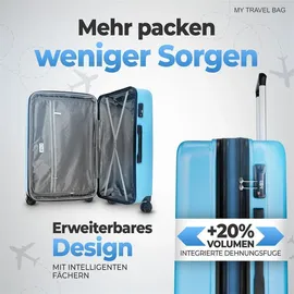 my travel bag 4-Rollen 75 cm / 100 l lila