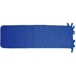 WOHNWOHL® Viskoelastische Sonnenliegenauflage • Liegenauflage • Liegenbezug • Liegestuhl-Auflage • mit Memory Schaumstoff • inklusive Seitenfach • Größe: 190x58cm • versch. Farben
