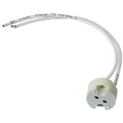 Paulmann Einbauleuchten Zubehör Halogen-Lampenfassung  12V G4 / GX5,3 / GY6,35 Keramik natur 2189
