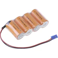 Panasonic Reihe F1x4 Graupner Akkupack 4x Sub-C Kabel, Stecker