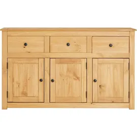 CARO-Möbel Sideboard 135 x 80 x 40 cm Braun