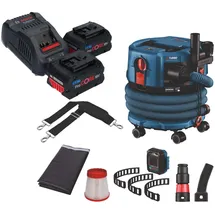 Bosch GAS 18V-12 MC inkl. 2 x 5,5 Ah Akku + Ladegerät