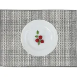 APELT Platzset APELT "Cona 35x48 col. 60", grau, B:35cm L:48cm, 90% Polypropylen, 10% Polyester, Platzsets, mit Kettelrand
