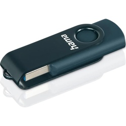 Hama USB-Stick Rotate (256 GB, USB A, USB 3.0), USB Stick, Blau