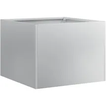 vidaXL Pflanzgefäß 40 x 40 x 30 cm Silber