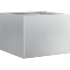vidaXL Pflanzgefäß 40 x 40 x 30 cm Silber