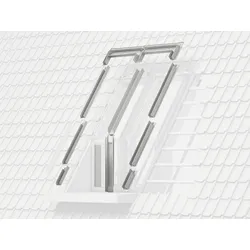 VELUX Eindeckrahmen für Dachterrasse  EES M08 0000 Schiefer Stehfalz Alu