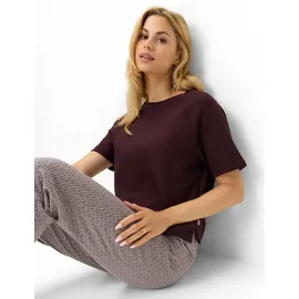 Brax Sweatshirt Dunkellila 40