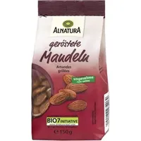 Alnatura Bio Mandeln, geröstet und ungesalzen, 150 g
