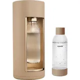 MySoda Glassy Beige + Glasflasche + PET-Flasche + CO2-Zylinder