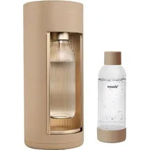 MySoda Glassy Beige + Glasflasche + PET-Flasche + CO2-Zylinder