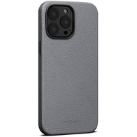 WOOLnut Ledercase für iPhone 14 Pro Max, grau