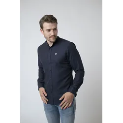 BAVARIAN CAPS Hemd Edelweiß - dunkelblau DUNKELBLAU - M