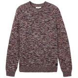 TOM TAILOR Strickpullover, Gr. L, tawny port red mouline, , 13130645-L