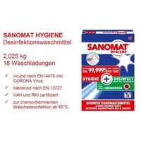 Rösch Sanomat Desinfektionswaschmittel 2,025 kg