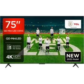 TCL 75C61KS 75 Zoll QD-MiniLED 4K Google TV