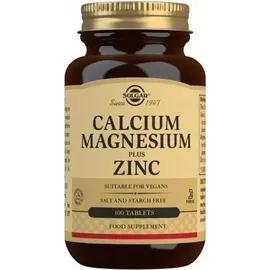 Solgar Calcium Magnesium plus Zink Tabletten 100 St.
