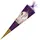NESTLER Schultüte / Zuckertüte / 85cm / eckig / Einhorn Prinzessin" 6-eckig 85 cm mit Spitzenschutz