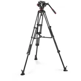 Manfrotto 504X mit Carbonfaser-Doppelrohrstativ MS
