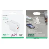 4smarts Ladegerät GaN Flex 65W 2 USB-C+1 USB-A, weiß