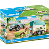 Playmobil Country PKW mit Ponyanhänger 70511