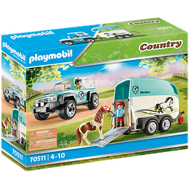 Playmobil Country PKW mit Ponyanh nger 70511 ab 30 10 im