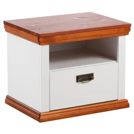 OTTO home Nachtschrank Madrid 52 x 37 x 40 cm Weiß