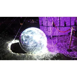 Eurolite Discokugel 100 cm Silber